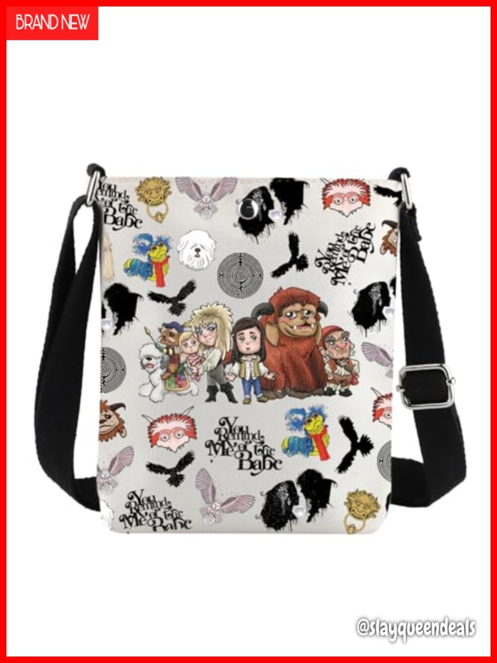 G2TUP Canvas Crossbody Bag Compact Zipper Travel Purse